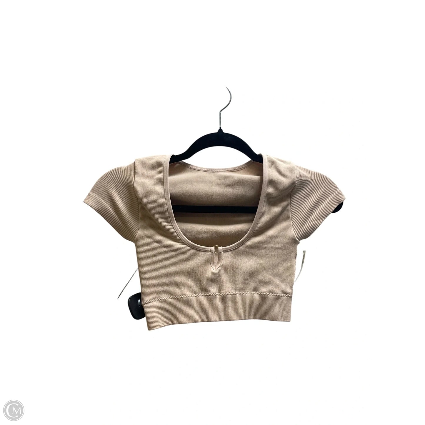 Top Short Sleeve By Aerie In Brown, Size: Xs