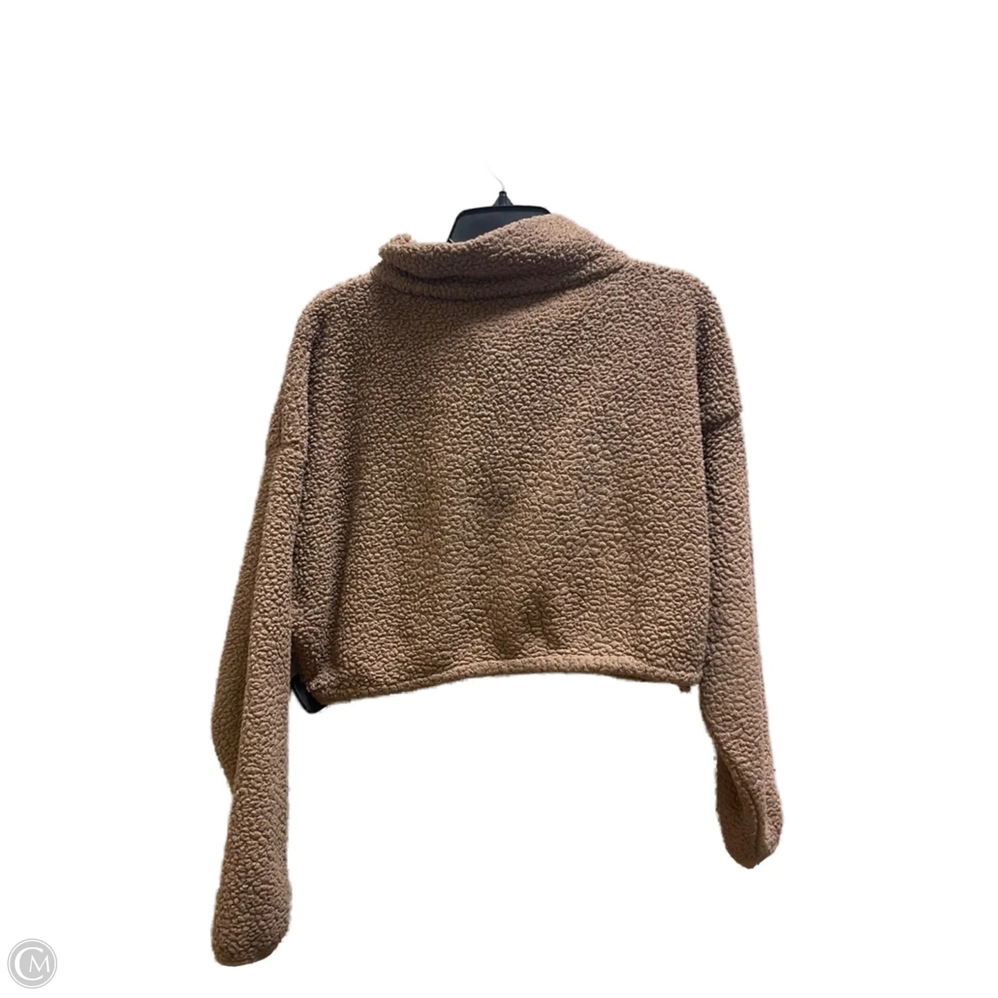 Jacket Fleece By Skims In Brown, Size: Xl