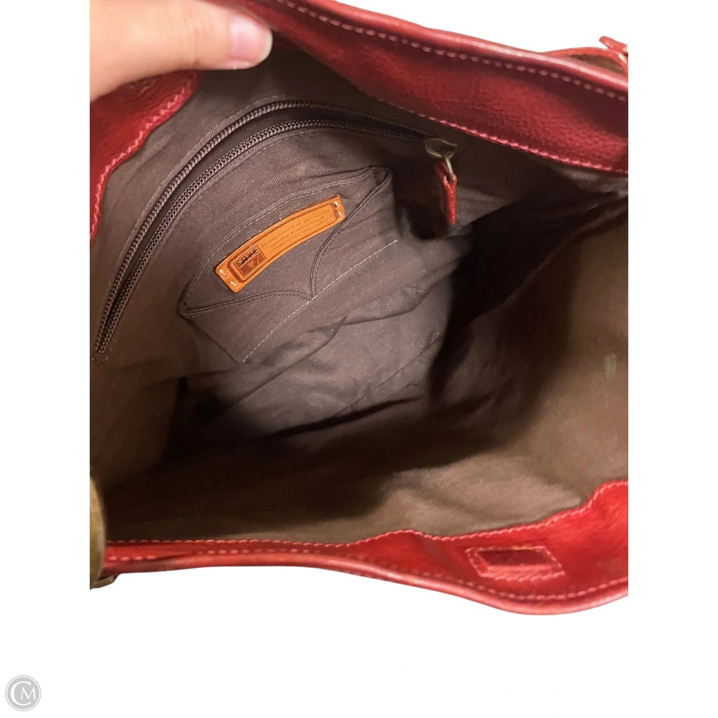 Handbag Designer By Frye, Size: Medium