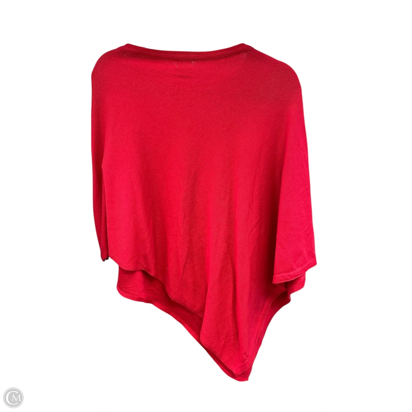 Shawl By Clothes Mentor In Red, Size: Osfm