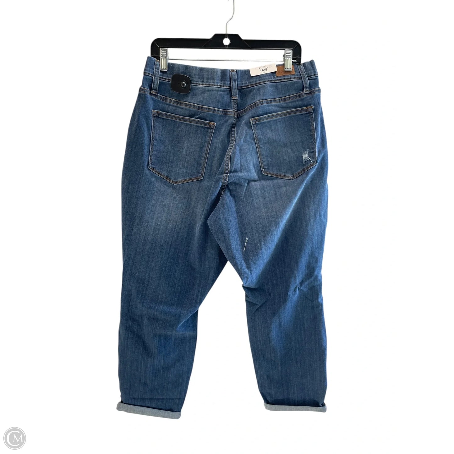 Jeans Skinny By Judy Blue In Blue Denim, Size: 16