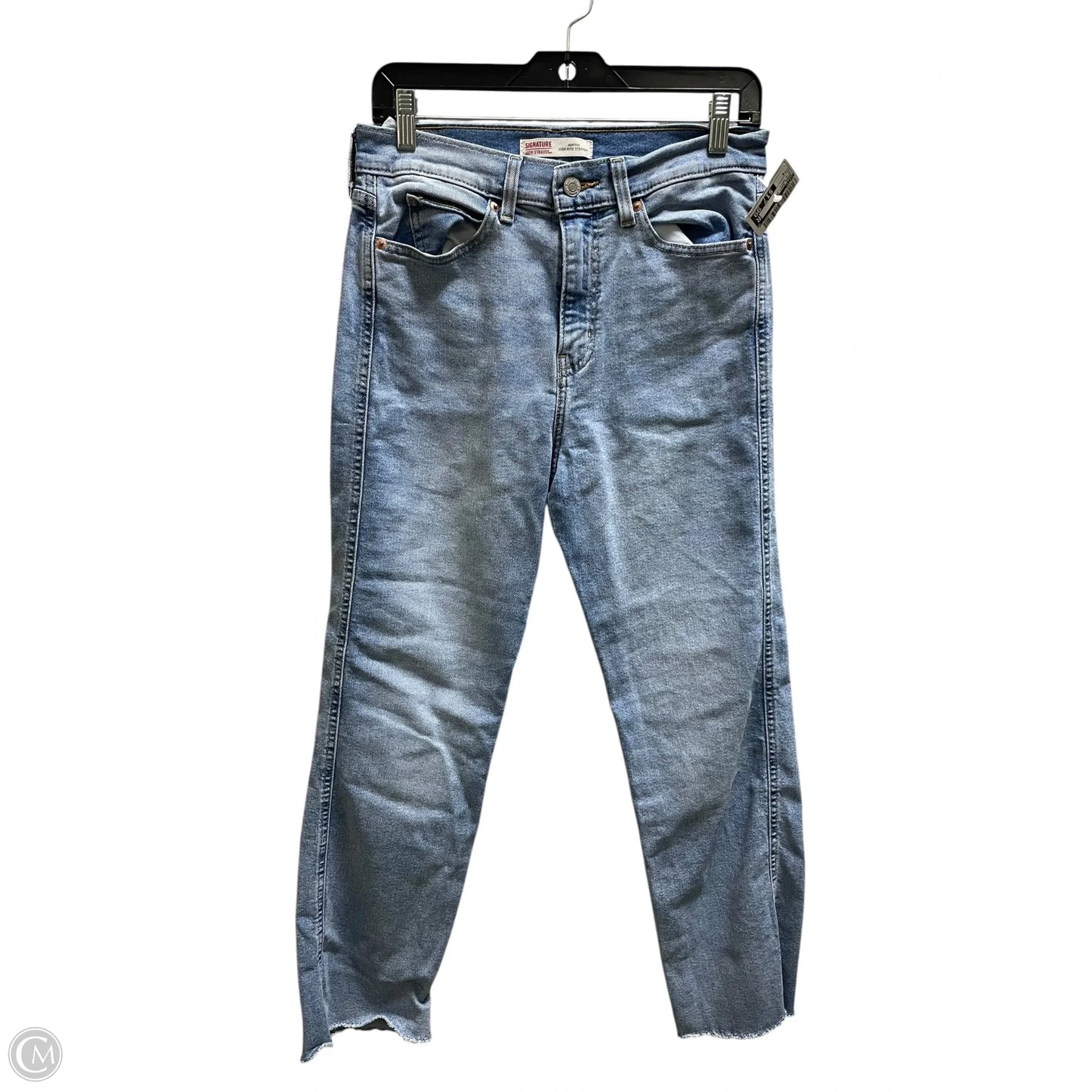 Jeans Boot Cut By Levis In Blue Denim, Size: 6