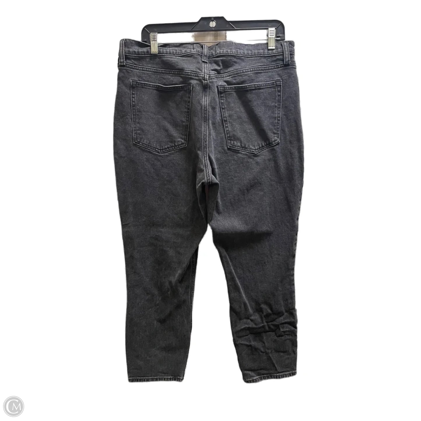 Jeans Boyfriend By Abercrombie And Fitch In Black, Size: 14
