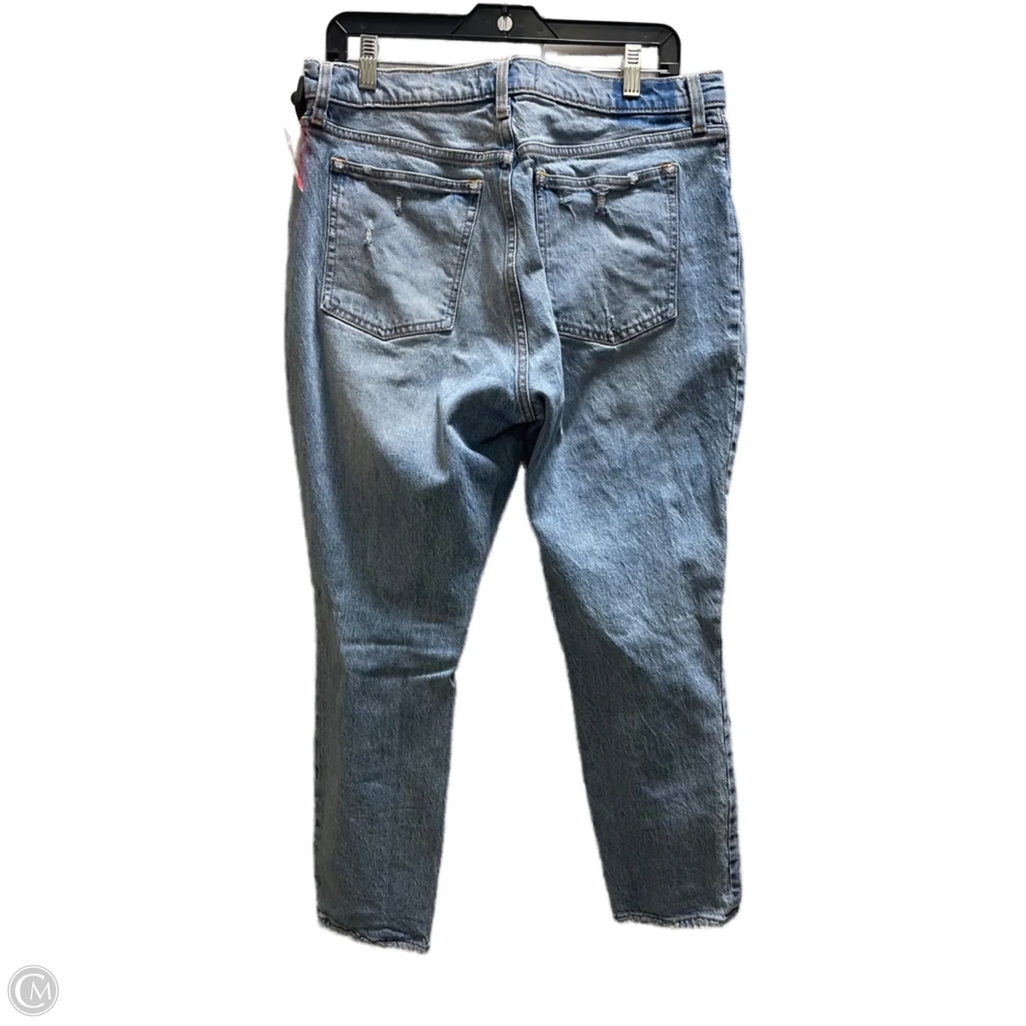 Jeans Skinny By Abercrombie And Fitch In Blue Denim, Size: 14