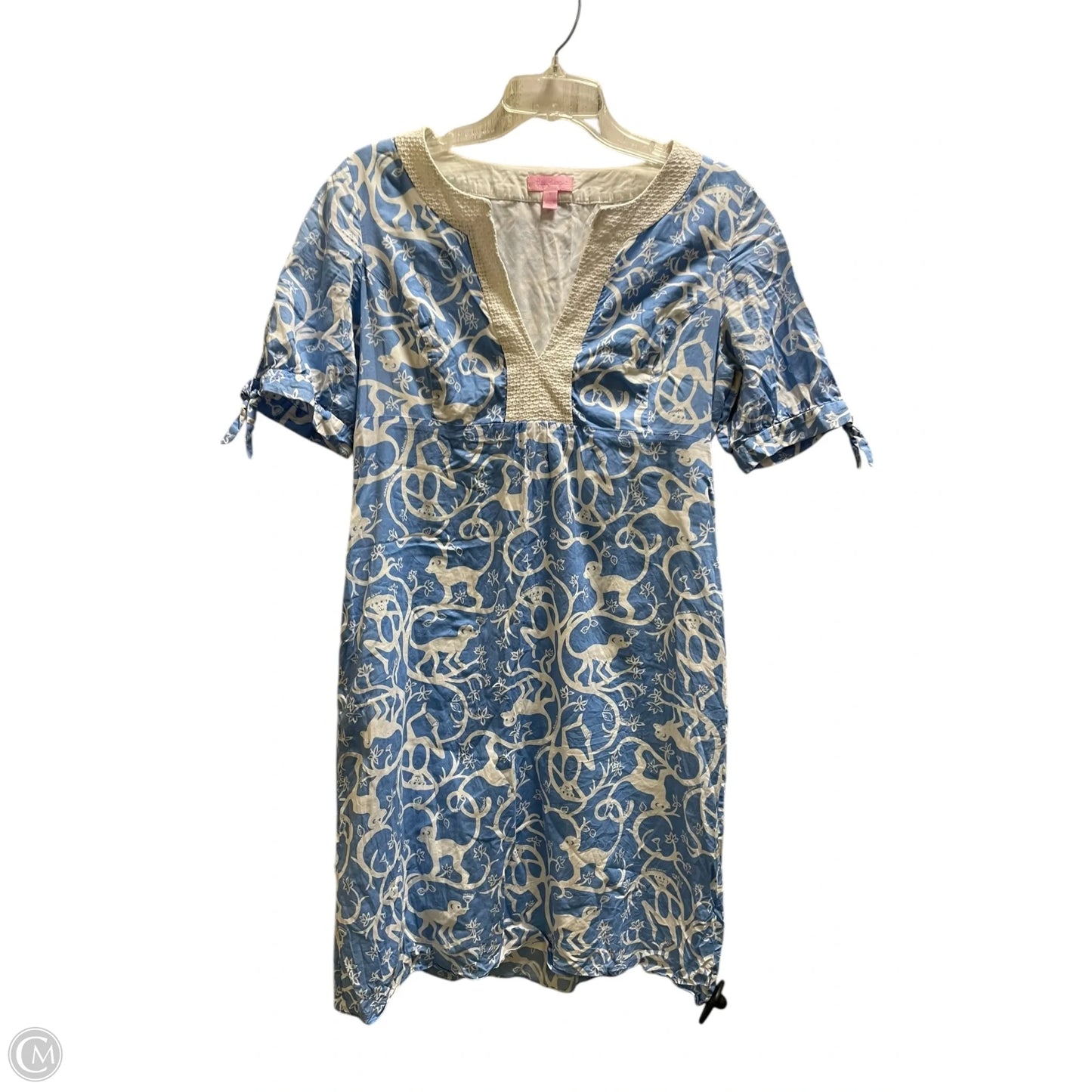 Dress Designer By Lilly Pulitzer In Blue, Size: 8