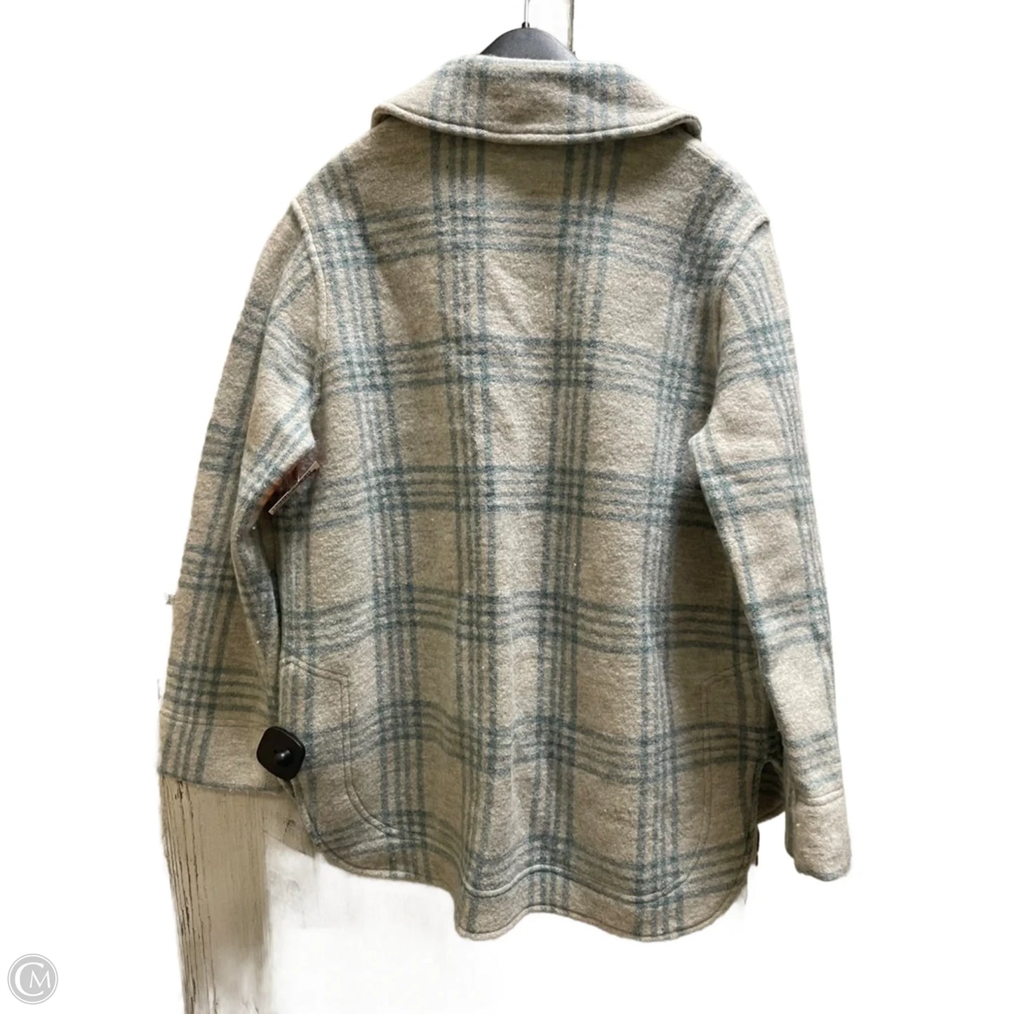 Jacket Fleece By Madewell In Green, Size: M