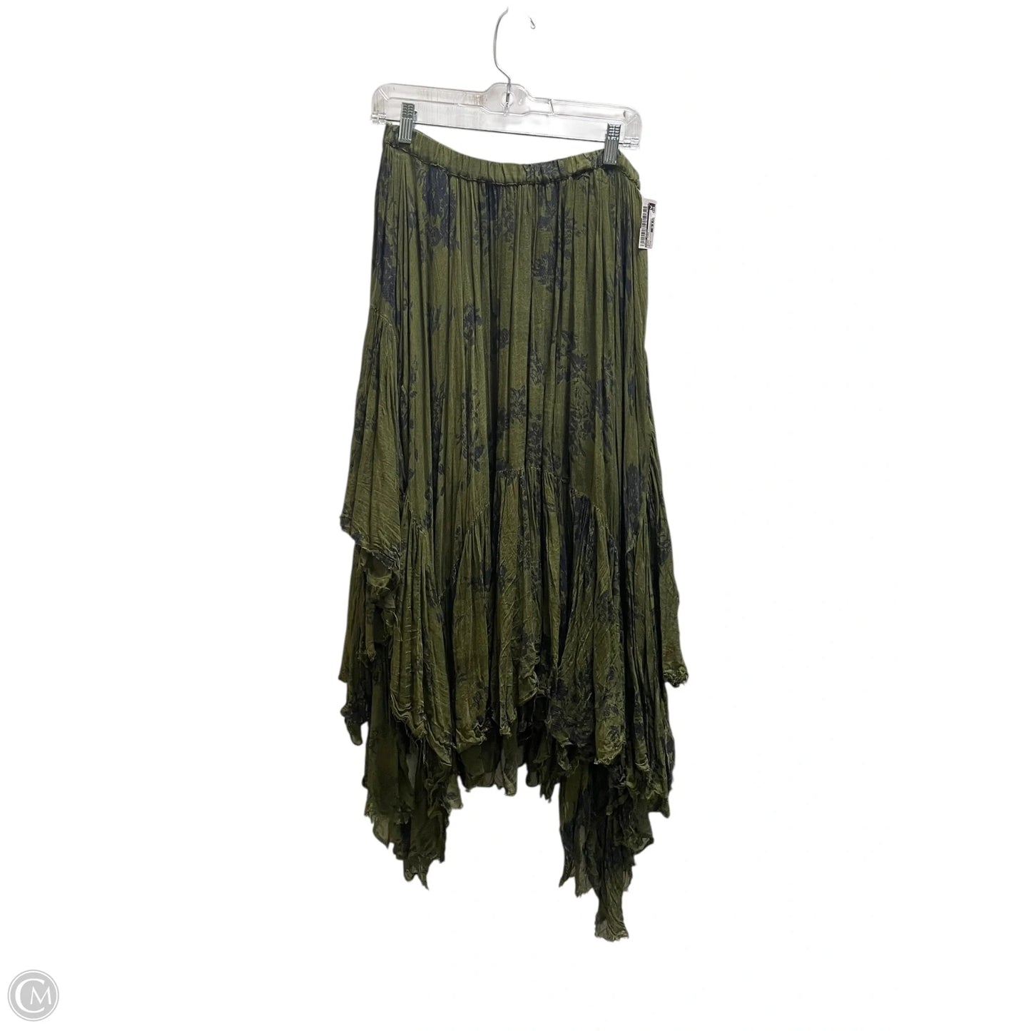 Skirt Midi By Free People In Green, Size: M