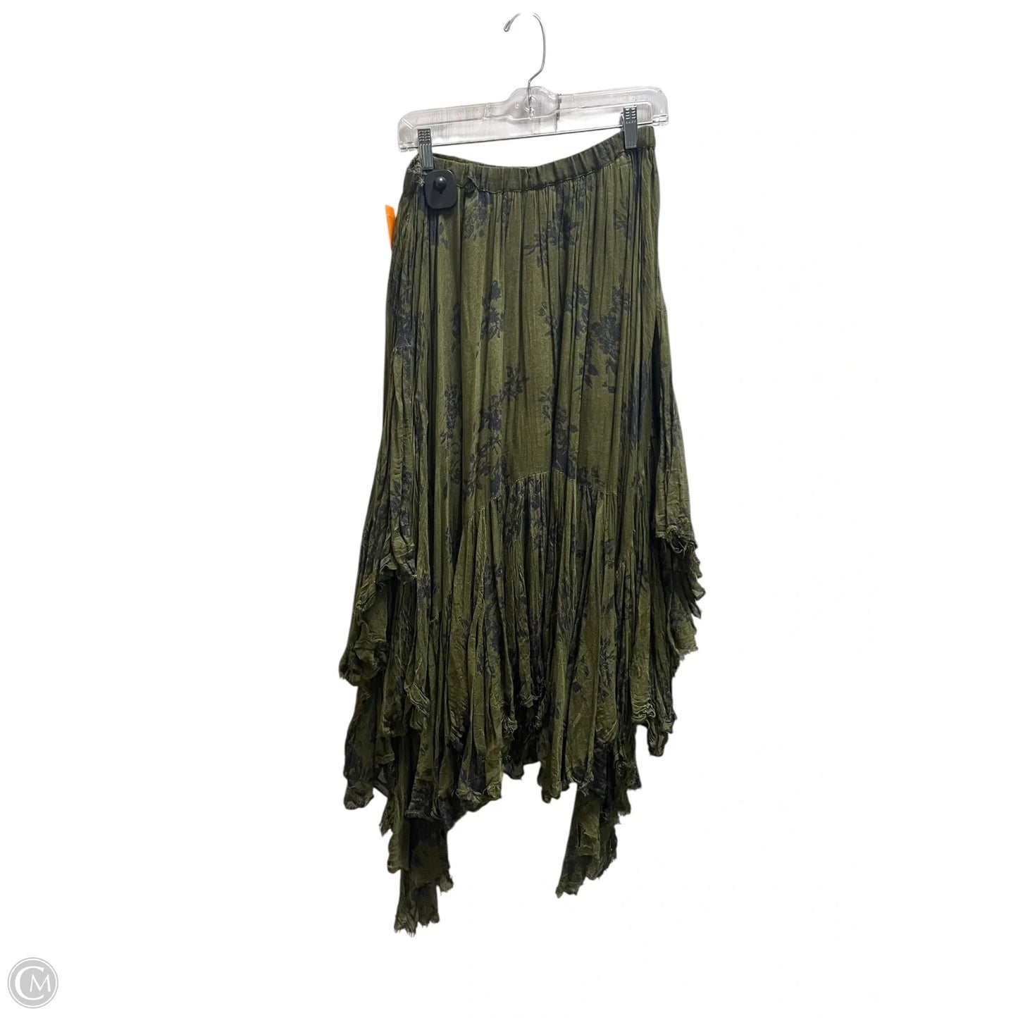 Skirt Midi By Free People In Green, Size: M