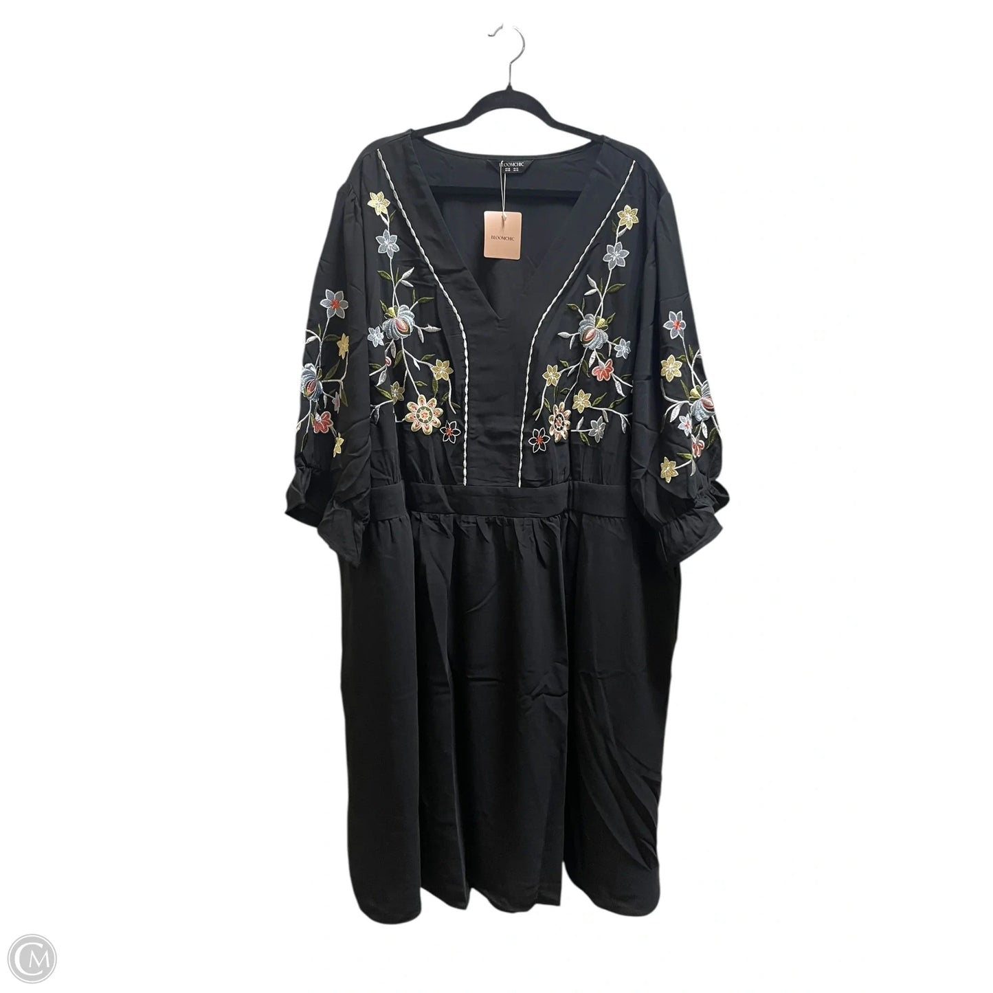 Dress Casual Short By Bloomchic In Black, Size: 4x