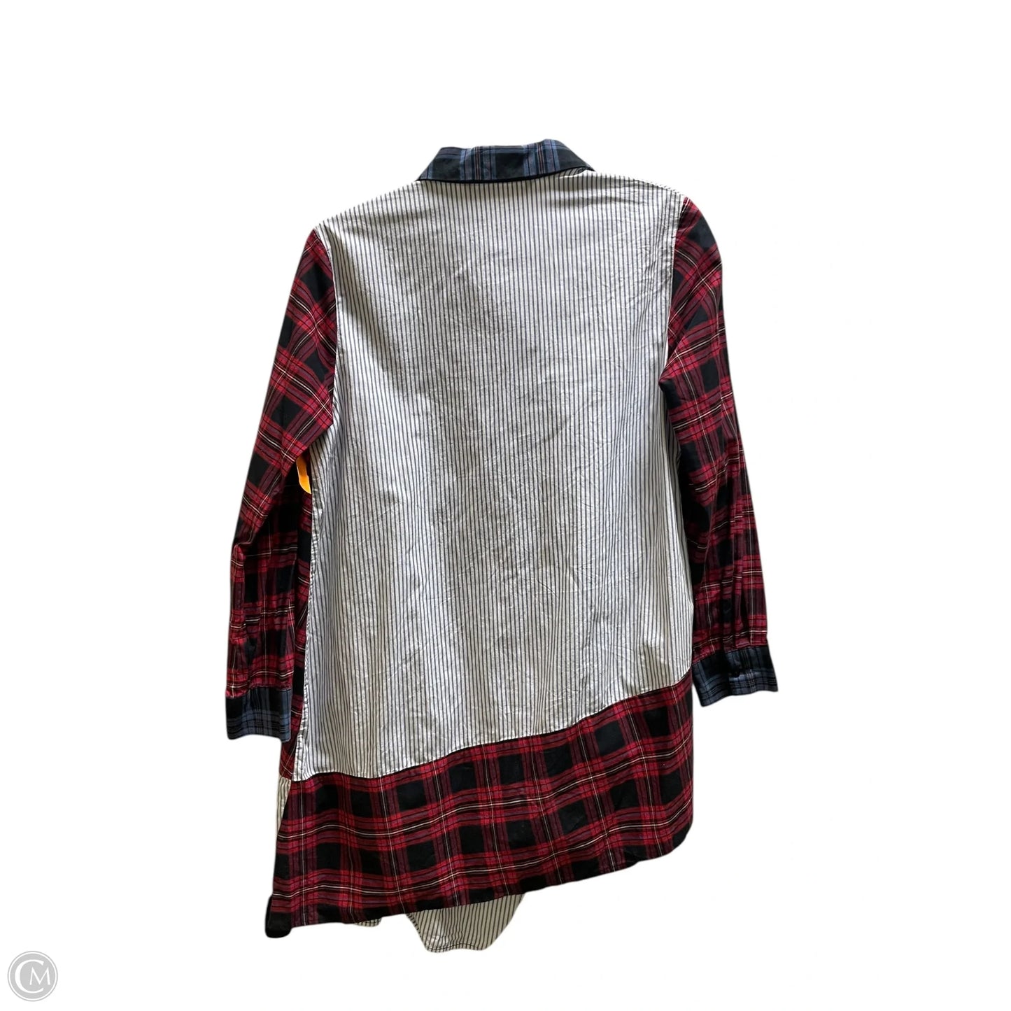 Top Long Sleeve By Zara In Red, Size: M