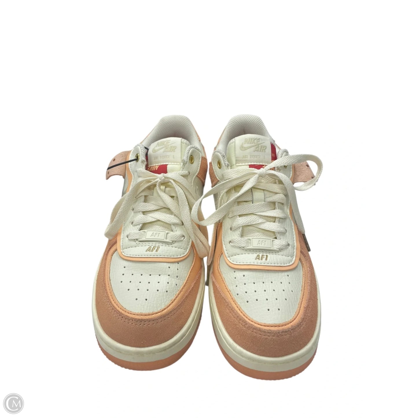 Shoes Sneakers By Nike Apparel In Orange, Size: 8