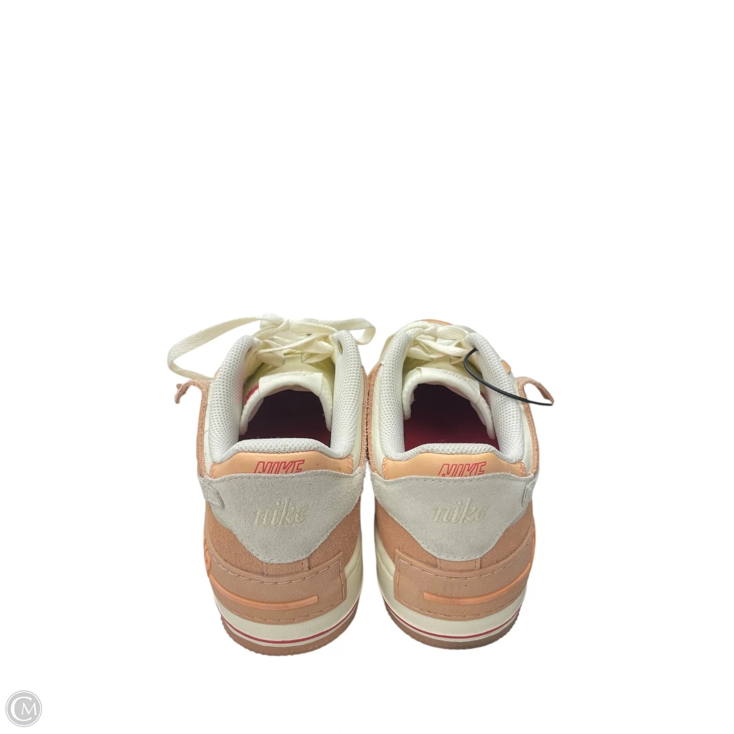 Shoes Sneakers By Nike Apparel In Orange, Size: 8