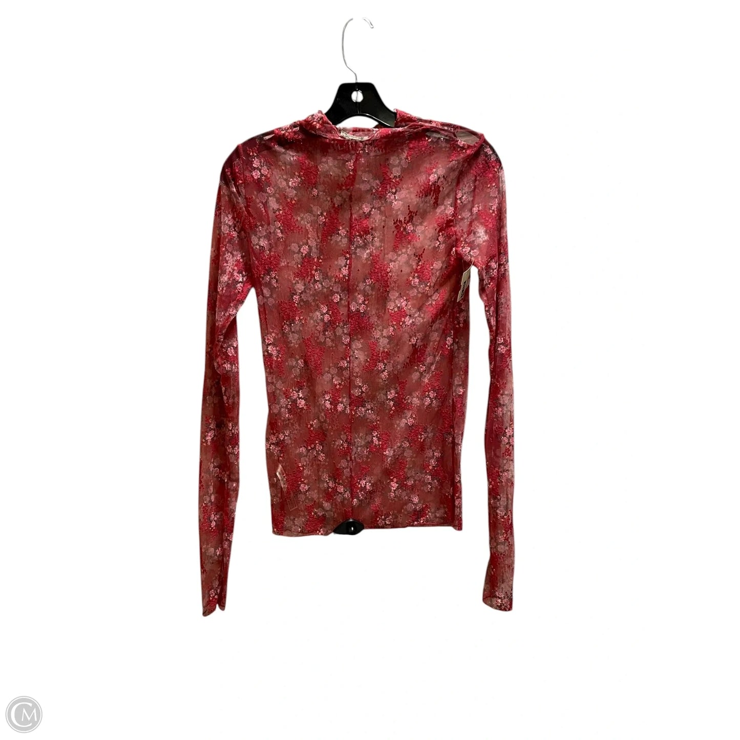 Top Long Sleeve By Free People In Red, Size: L