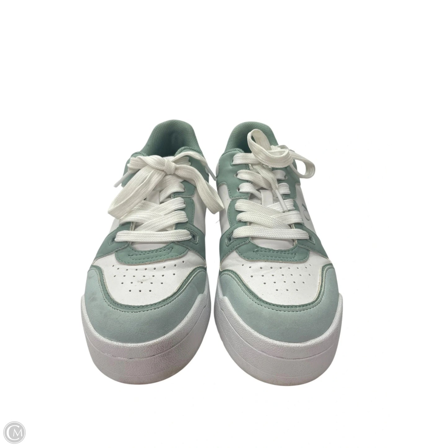 Shoes Sneakers By Calvin Klein In Green, Size: 8.5