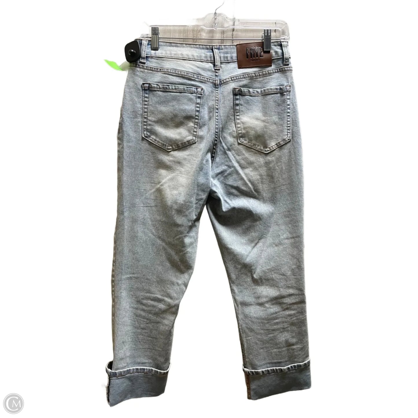 Jeans Designer By Frye In Blue Denim, Size: 4