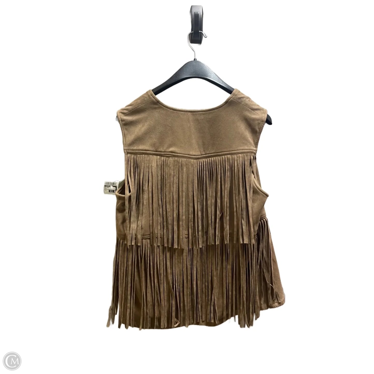 Vest Other By Clothes Mentor In Brown, Size: M