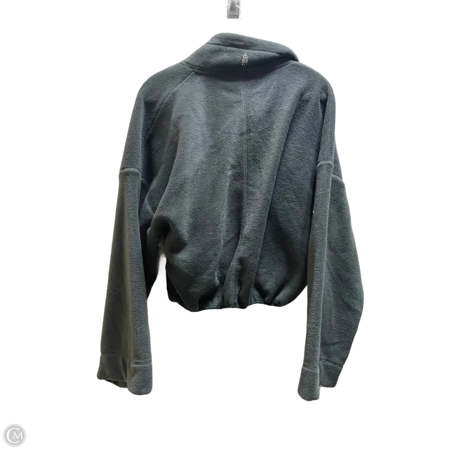 Jacket Fleece By Free People In Green, Size: S
