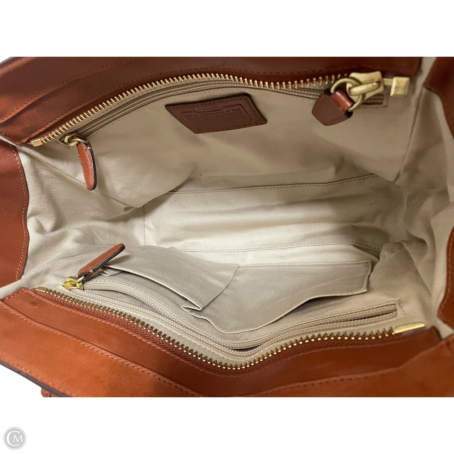 Handbag Designer By Coach, Size: Medium