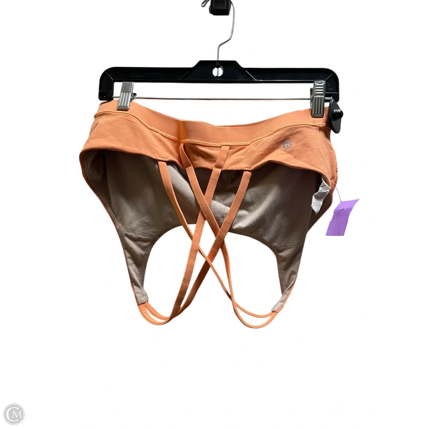 Athletic Bra By Lululemon In Orange, Size: 14