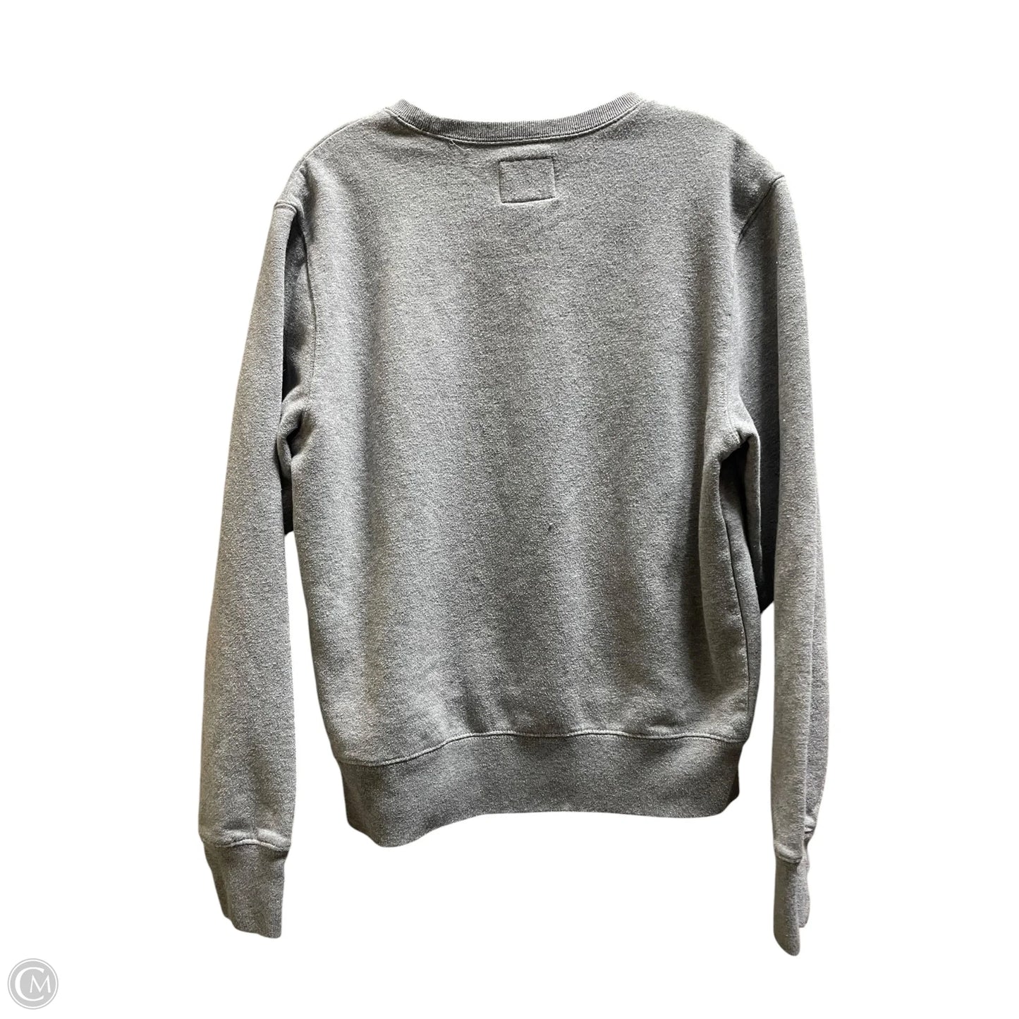 Sweatshirt Collar By Clothes Mentor In Grey, Size: M