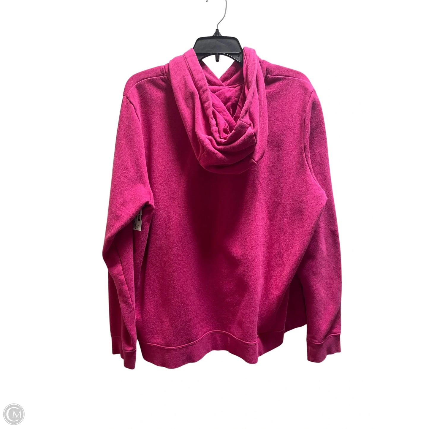 Athletic Sweatshirt Hoodie By Nike Apparel In Pink, Size: Xl