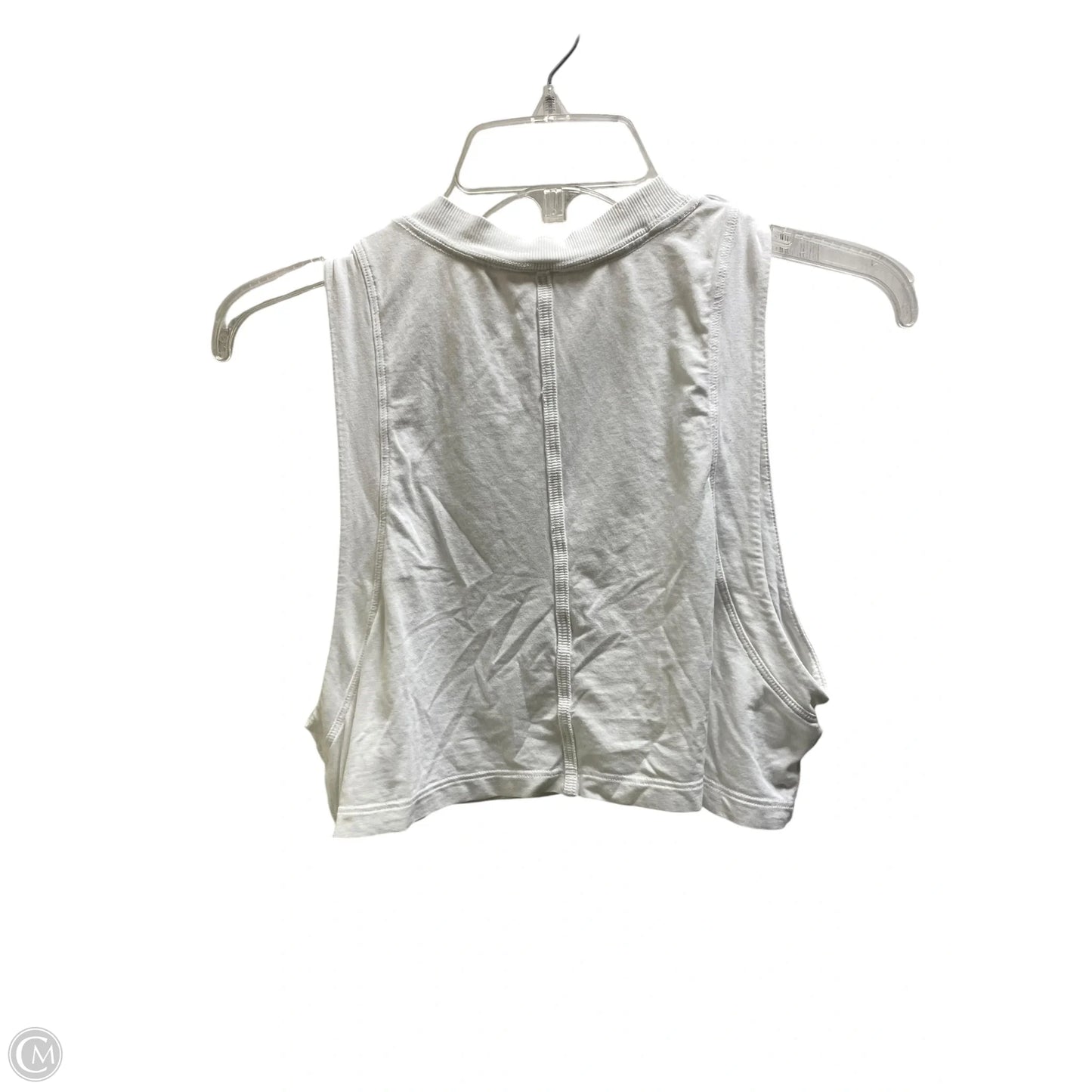 Athletic Tank Top By Lululemon In White, Size: Xs