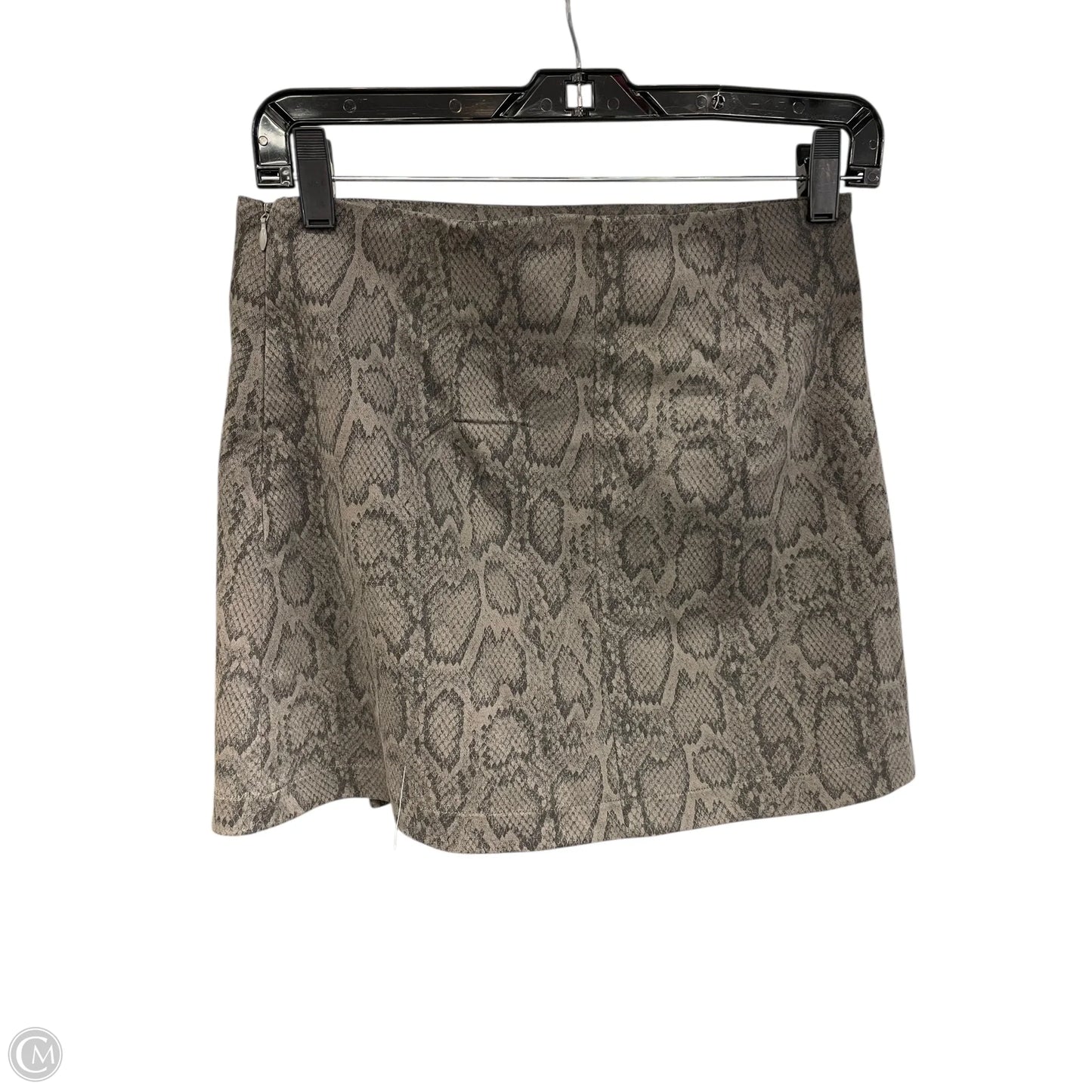 Skirt Mini & Short By Blush In Grey, Size: S