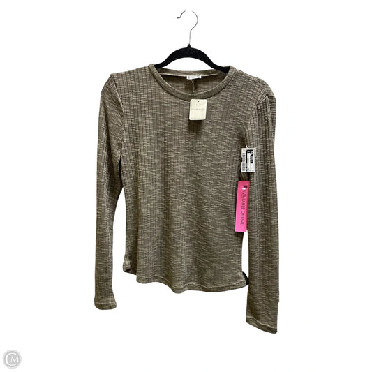Top Long Sleeve By Free People In Green, Size: M