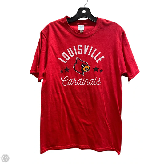 Top Short Sleeve By Clothes Mentor In Red, Size: S