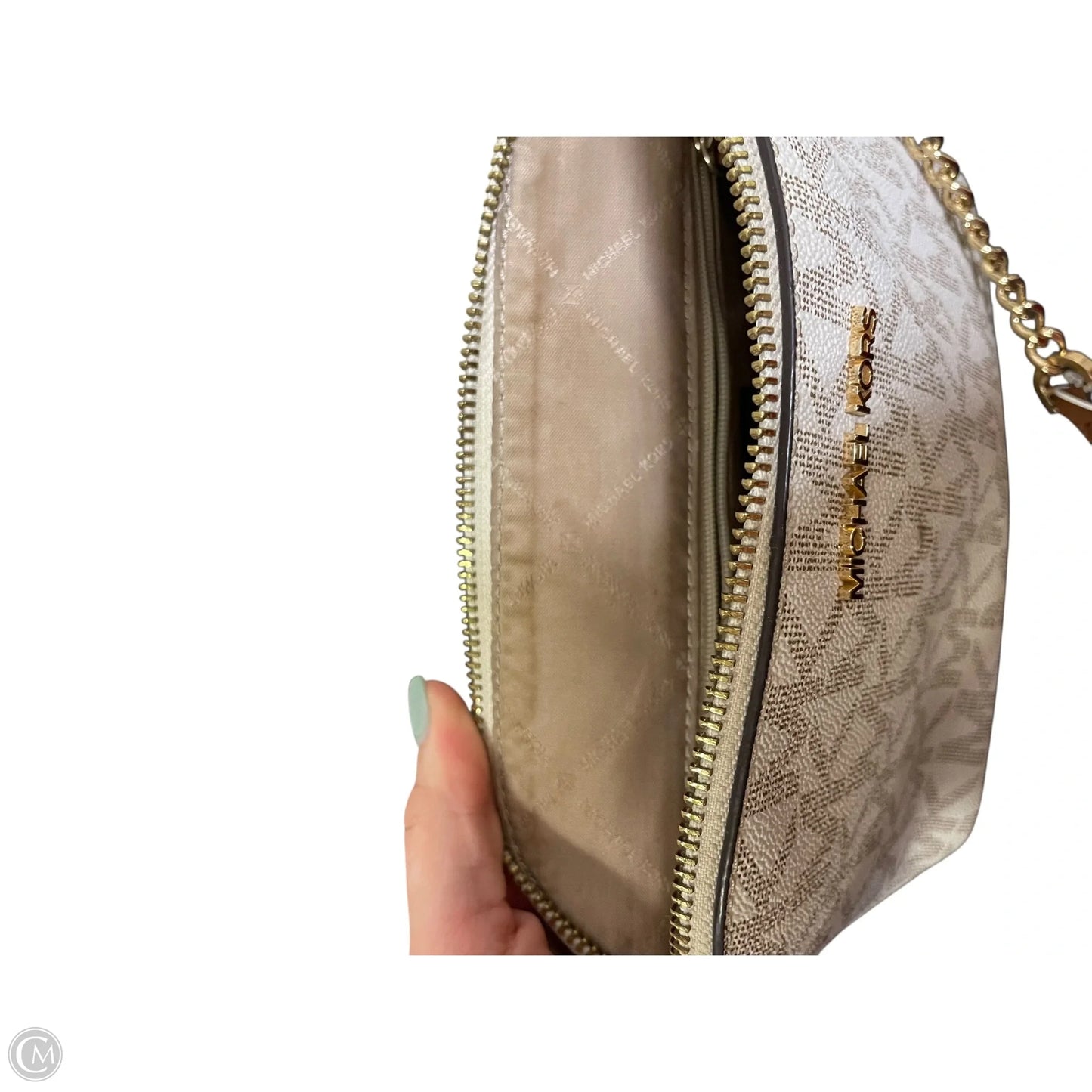 Crossbody Designer By Michael Kors, Size: Small