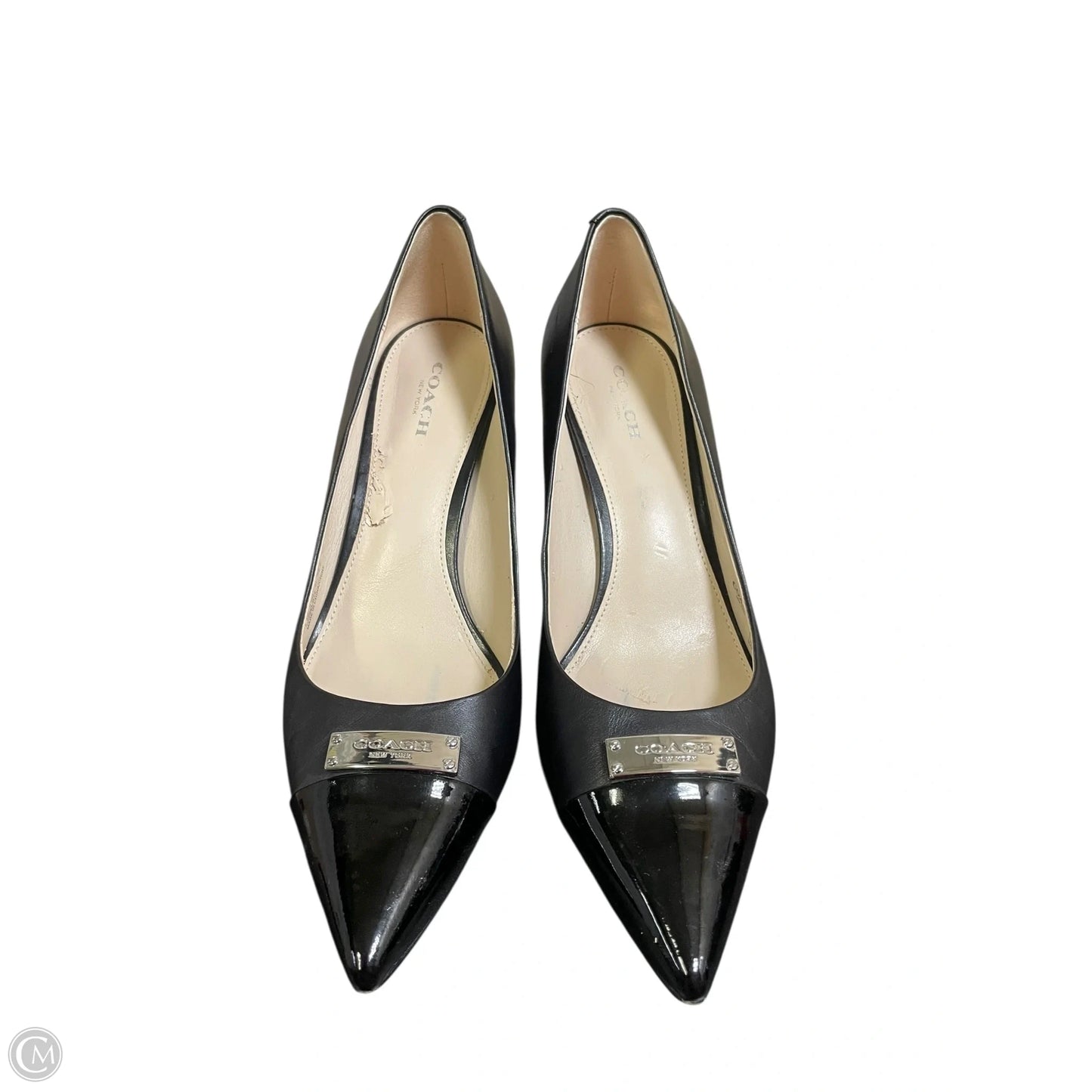 Shoes Designer By Coach In Black, Size: 8.5