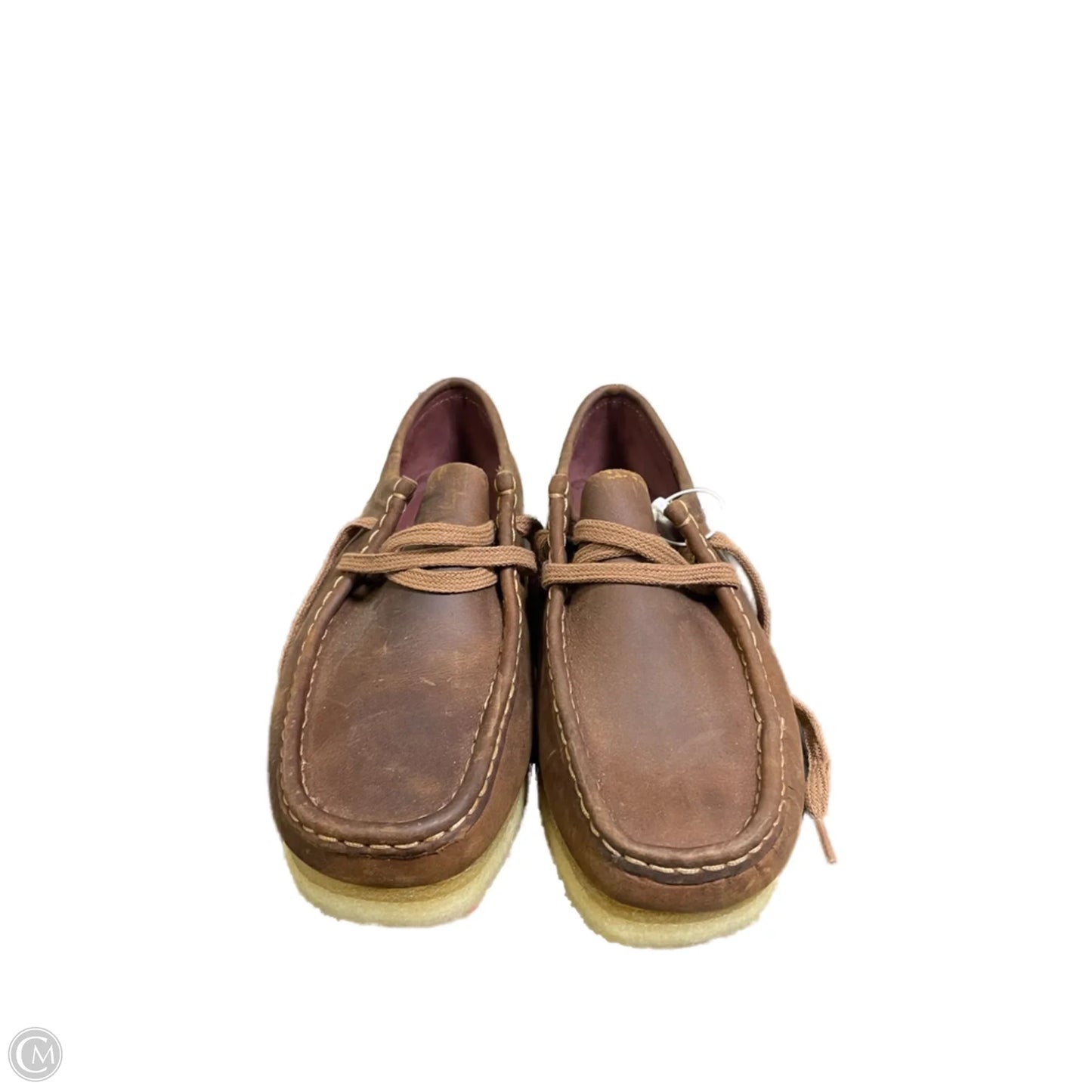 Shoes Flats By Clarks In Brown, Size: 8.5