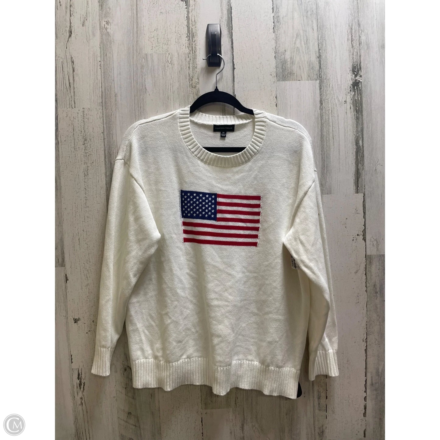 Sweater By Clothes Mentor In Tan, Size: M