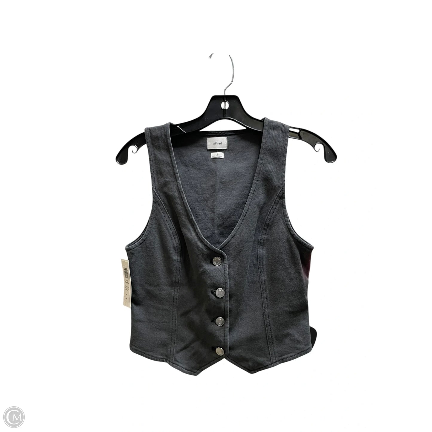 Top Sleeveless By Wilfred In Grey, Size: S