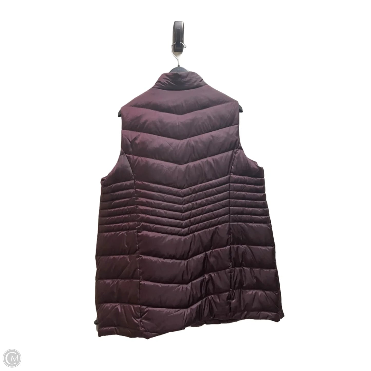 Vest Puffer & Quilted By J. Jill In Purple, Size: Xl