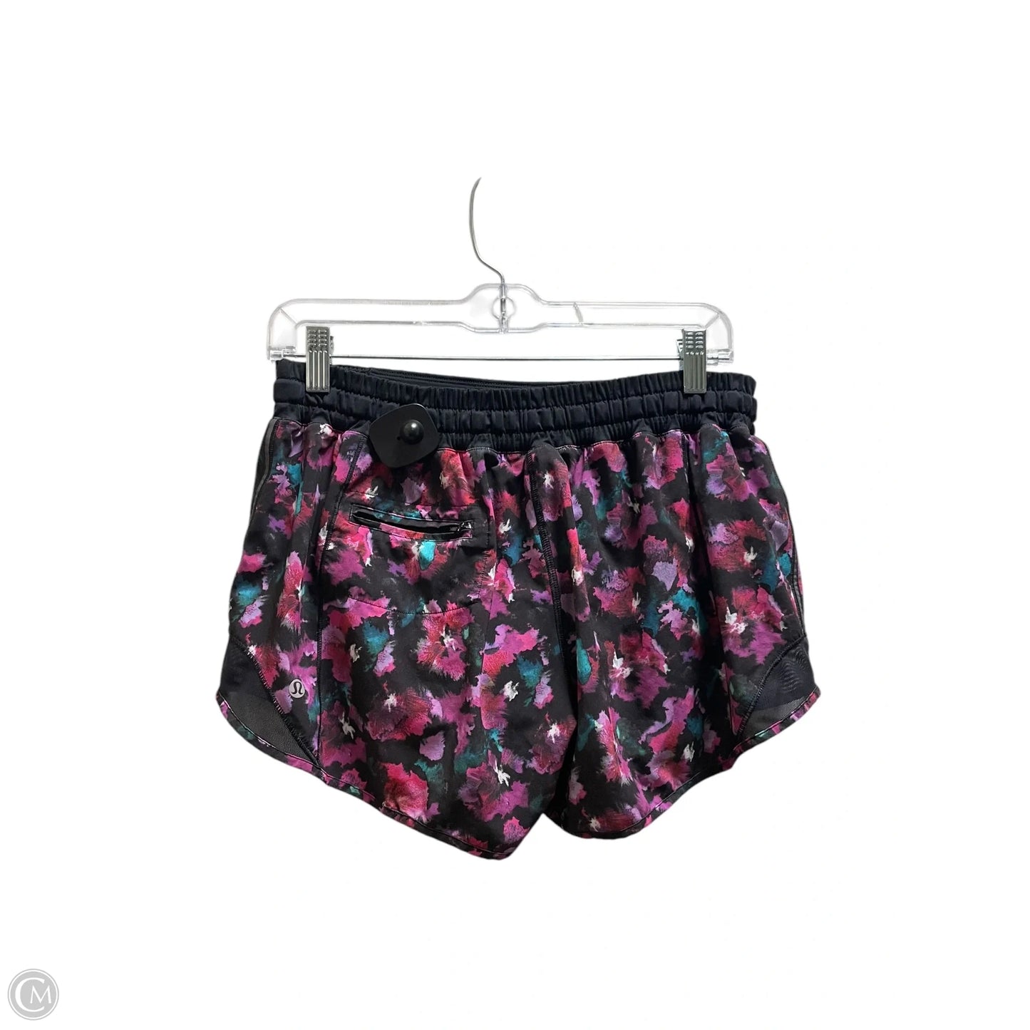 Athletic Shorts By Lululemon In Black, Size: 8