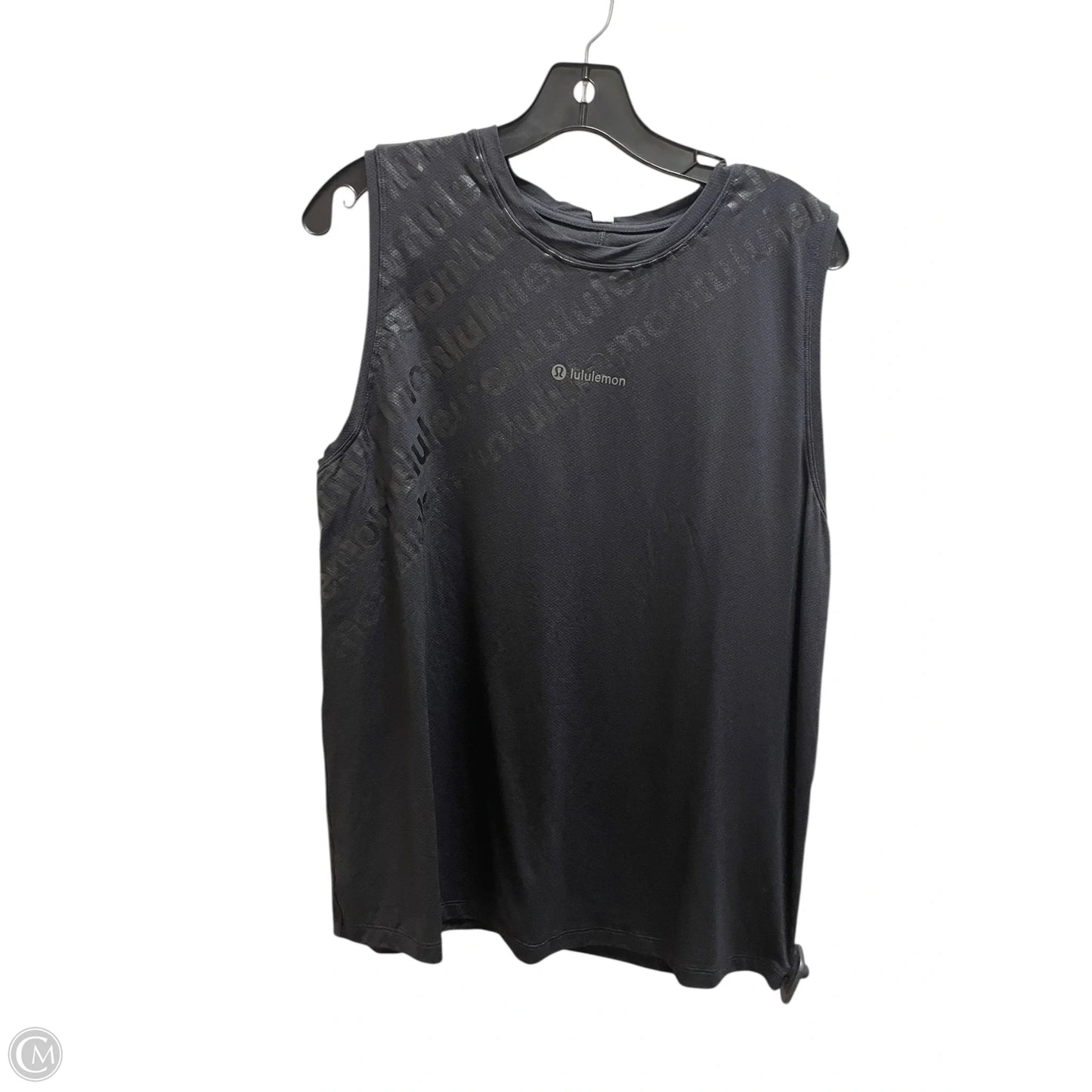 Athletic Tank Top By Lululemon In Black, Size: 8