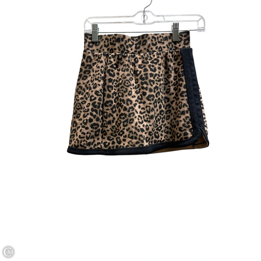 Athletic Skirt By Joy Lab In Animal Print, Size: Xs