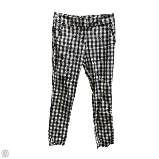Pants Other By Loft In Checkered Pattern, Size: 2