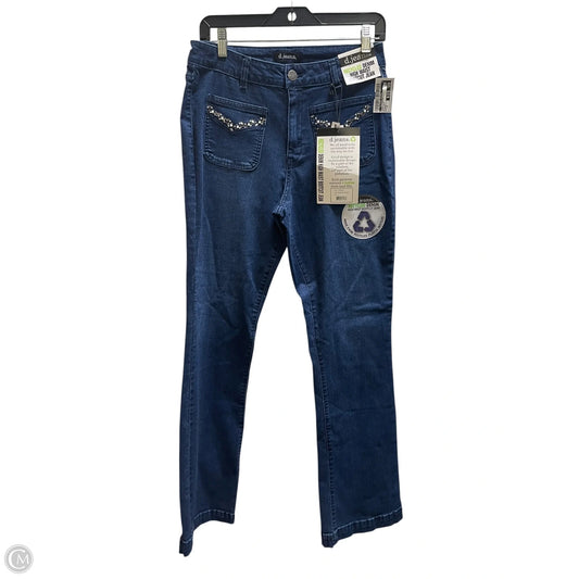 Jeans Straight By Clothes Mentor In Blue Denim, Size: 10