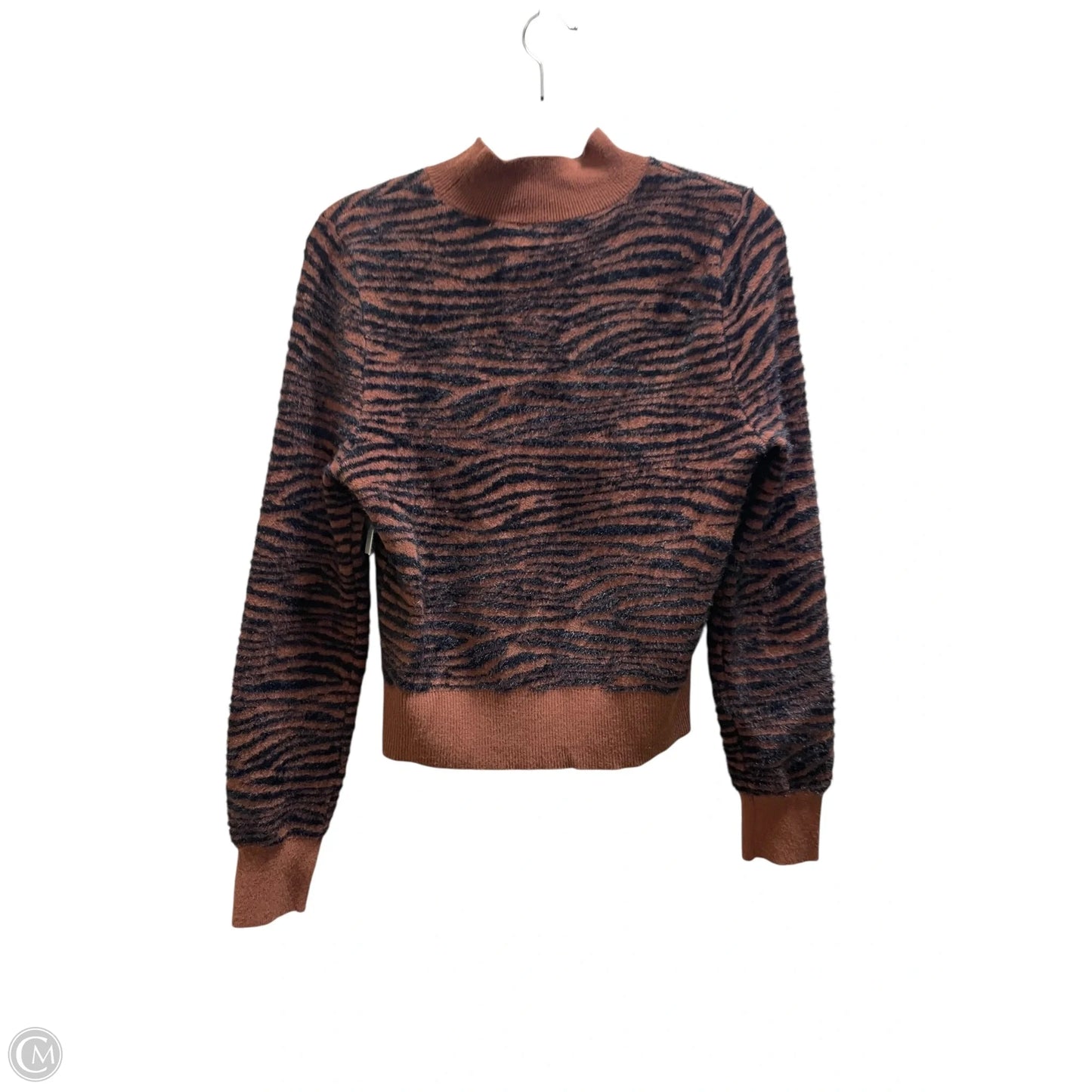 Sweater By Express In Animal Print, Size: M