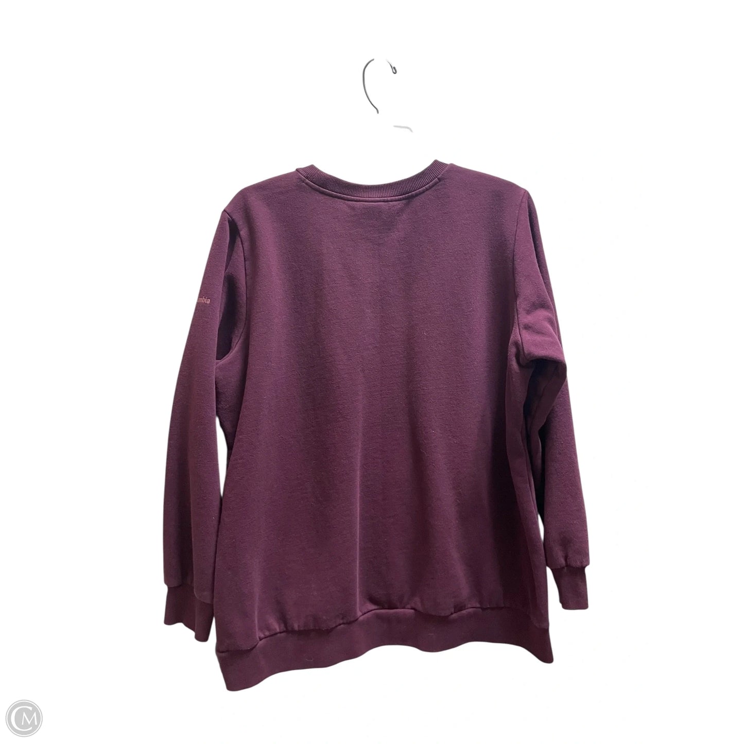 Sweatshirt Crewneck By Columbia In Red, Size: 1x