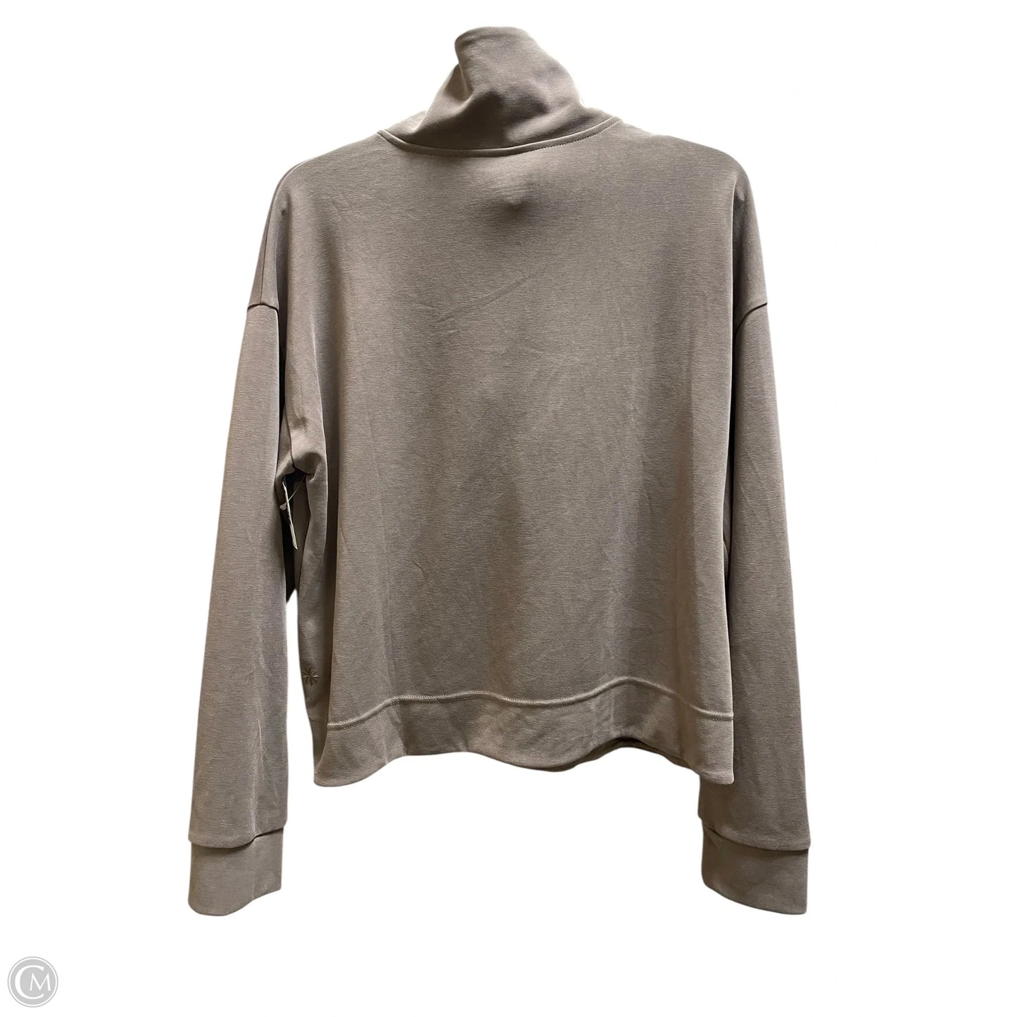 Athletic Jacket By Athleta In Brown, Size: L