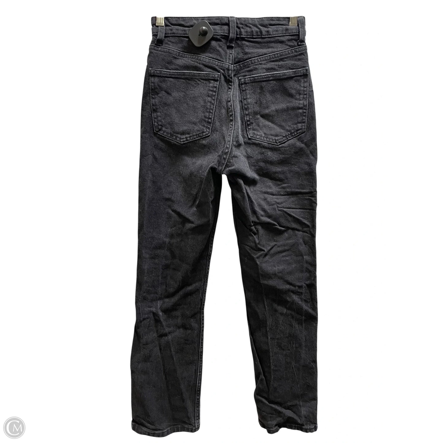 Jeans Straight By Zara In Black, Size: 0