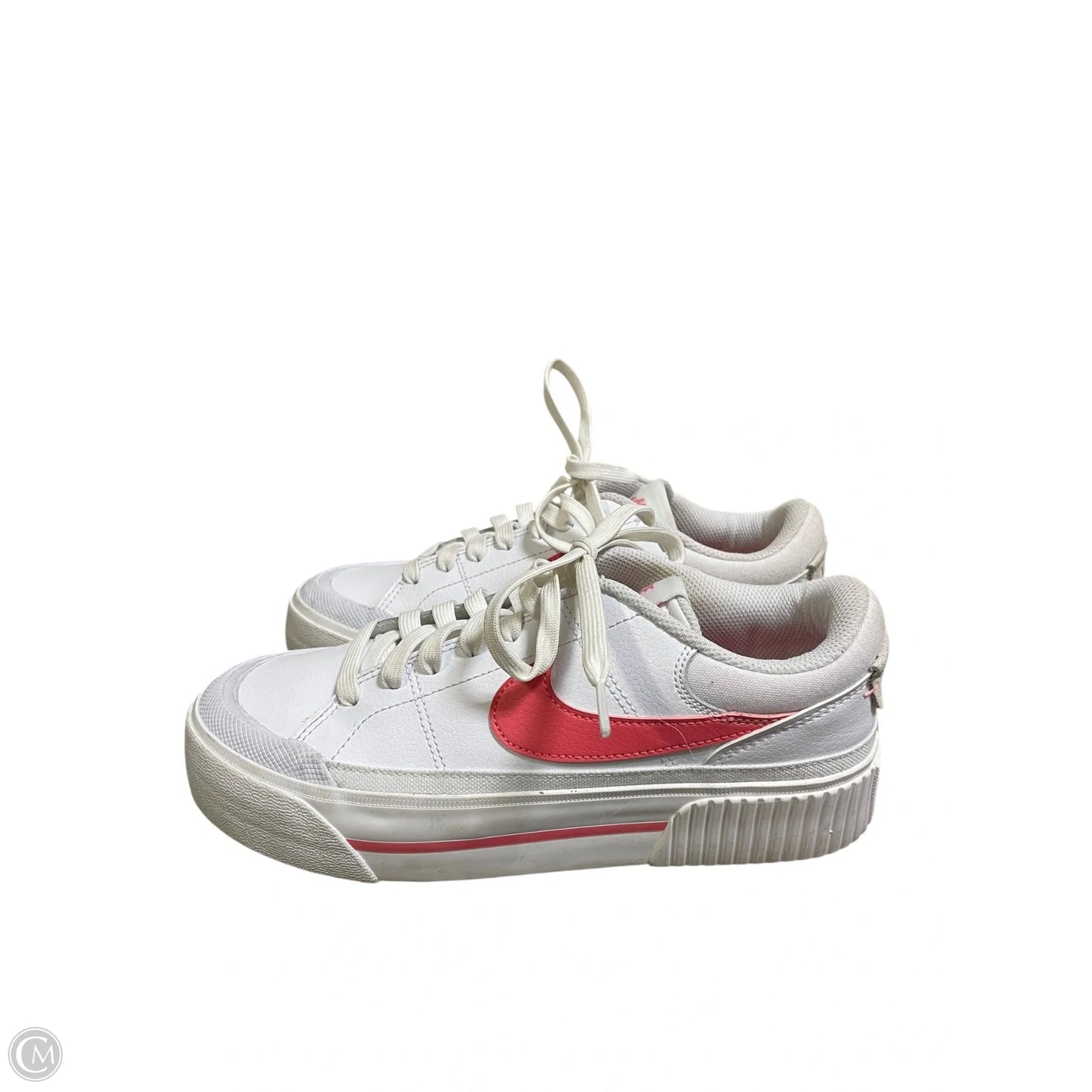 Shoes Sneakers By Nike In White, Size: 7