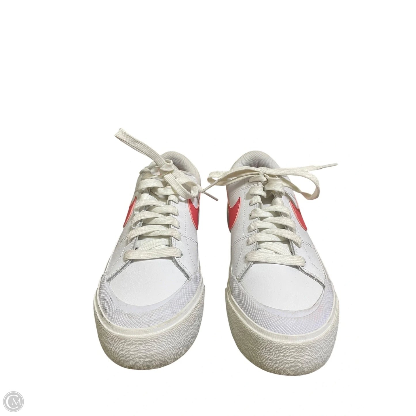 Shoes Sneakers By Nike In White, Size: 7