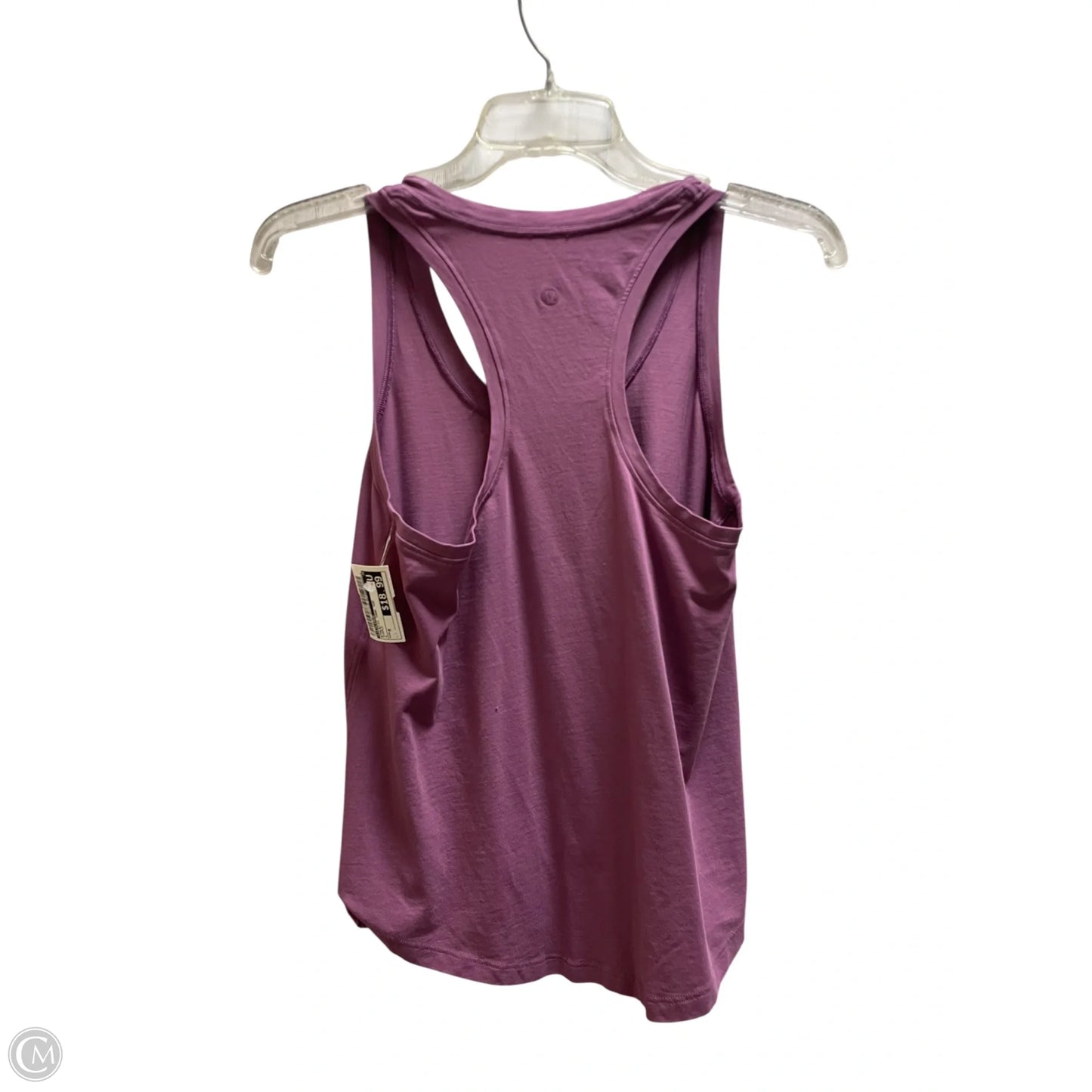 Athletic Tank Top By Lululemon In Purple, Size: M