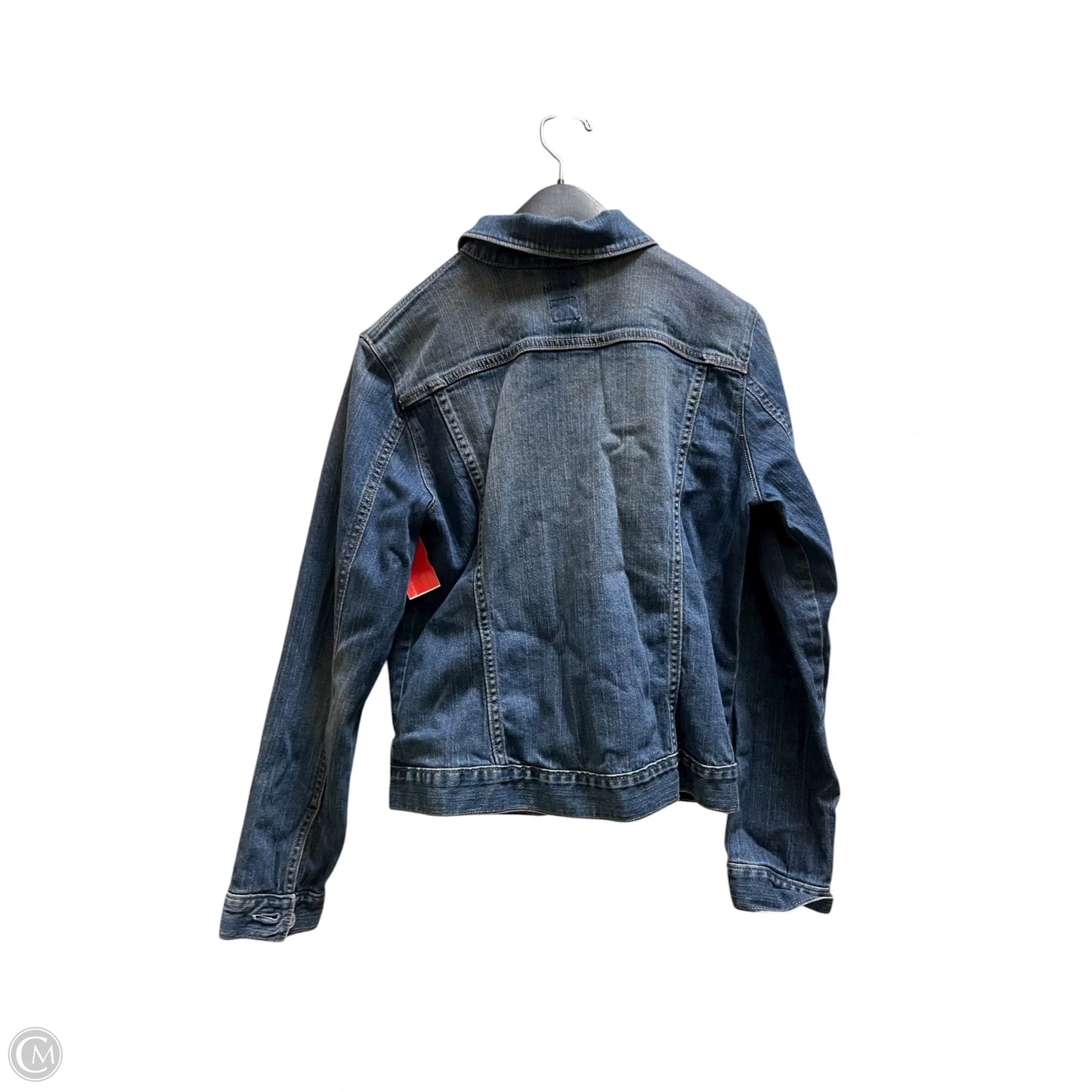 Jacket Denim By Gap In Blue Denim, Size: M