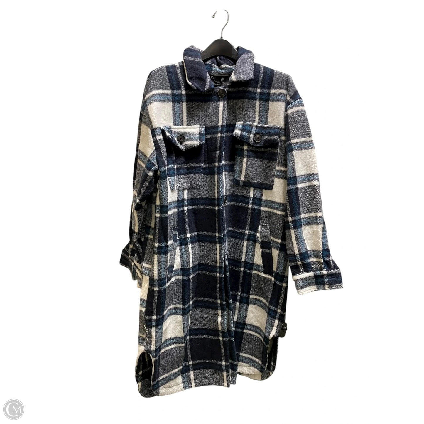 Jacket Fleece By New Look In Navy, Size: L