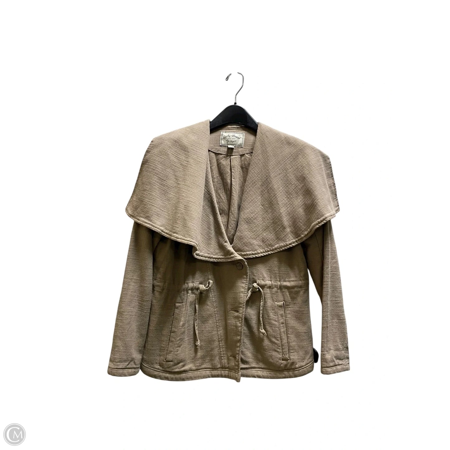 Blazer By Lucky Brand In Tan, Size: S